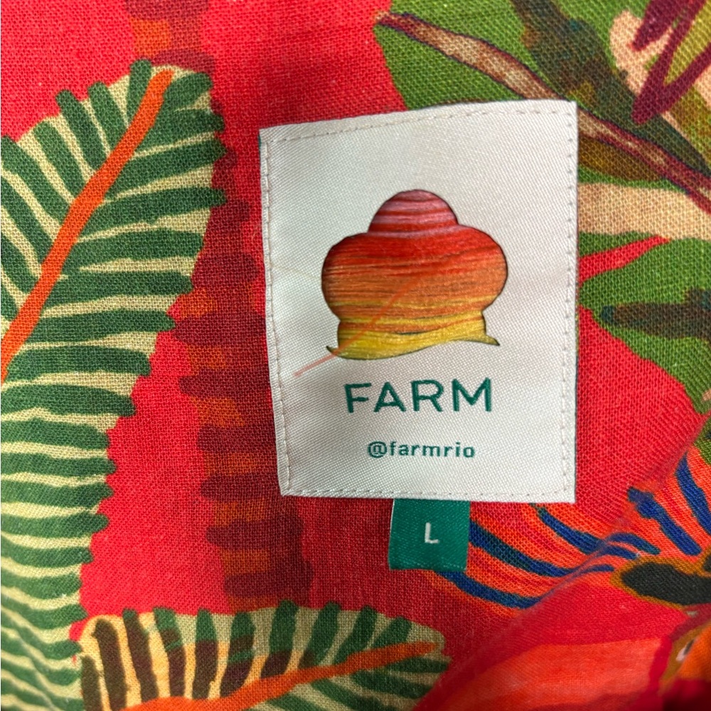 FARM Rio Red Tropical Mini Dress - Picture 5 of 5
